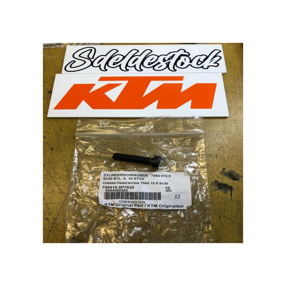 1 vis DIN7984 M8X30 10.9 ktm 1050 1090 1190 rc8 1290 950 990