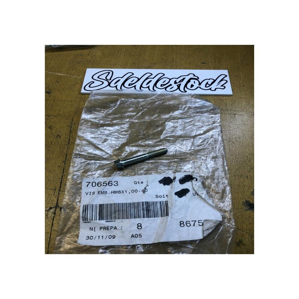 1 vis EMB D10 H M6X1-40 peugeot 706563 fox citystar vivacity fight jet force