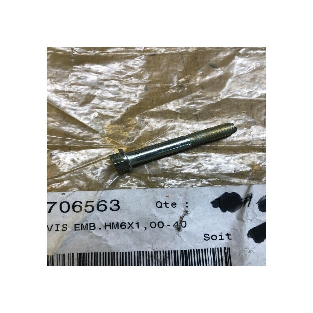 1 vis EMB D10 H M6X1-40 peugeot 706563 fox citystar vivacity fight jet force