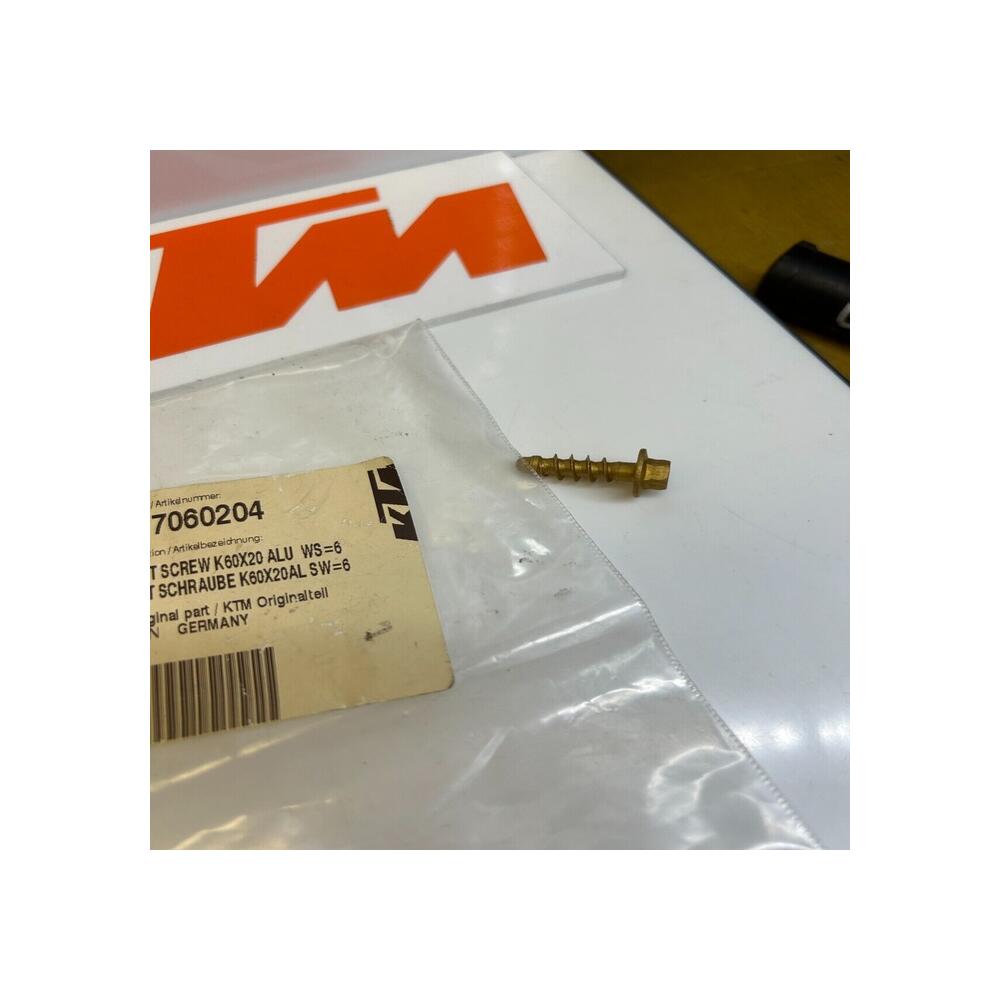 1 vis or k60x20al sw6 KTM husqvarna 0017060204 0017060206 H16001001 H16003701