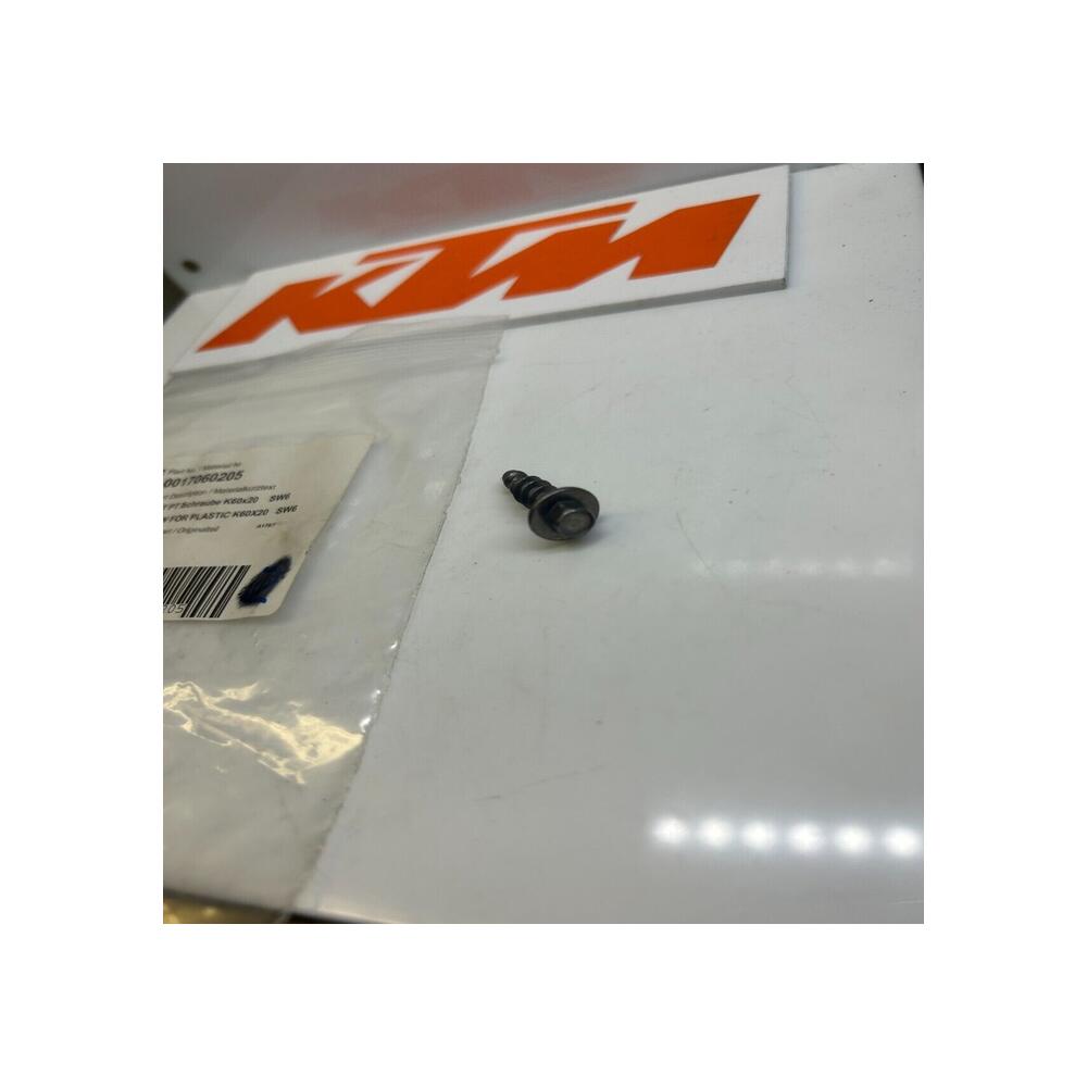 1 vis plastic K60X20 SW6 ktm husqvarna 0017060205 0017060203, 0676550223