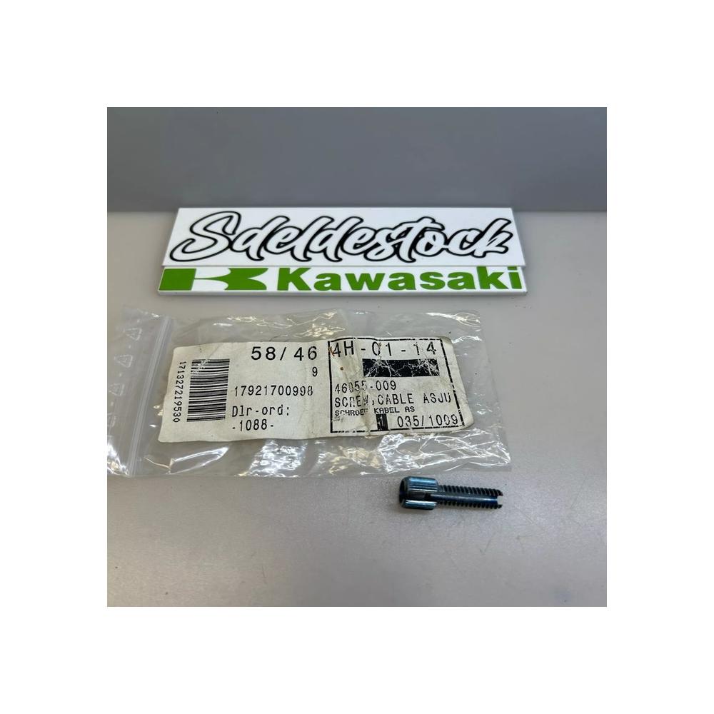 1 vis réglage câble kawasaki 46055-009 kx 250 500 klr 250 500 600 kmx 125 200