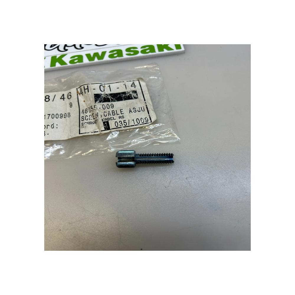 1 vis réglage câble kawasaki 46055-009 kx 250 500 klr 250 500 600 kmx 125 200