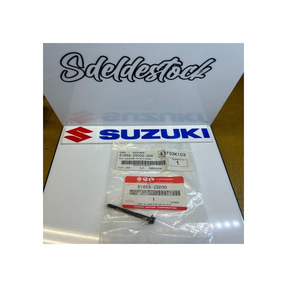 1 vis réglage phare suzuki 51858-25d00 gsf 1200 600 n bandit sv 650 n tu 125