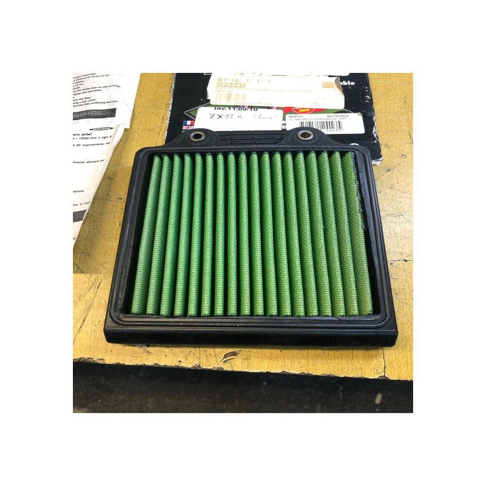 1 x FILTRE À AIR green mk0521 KAWASAKI ZX-12R NINJA 200 2005