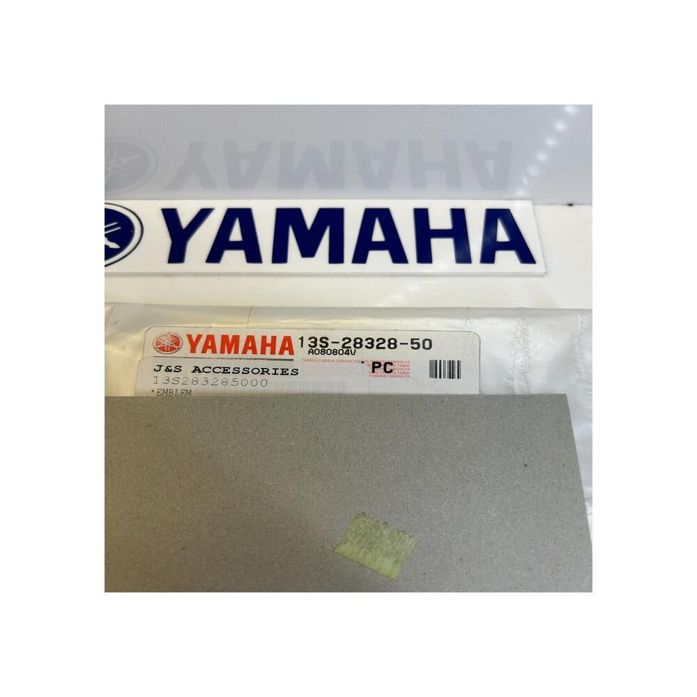 1 x sticker autocollant emblème r6 yamaha 13s-28328-50 yzf-r6 2009 vivid red coc