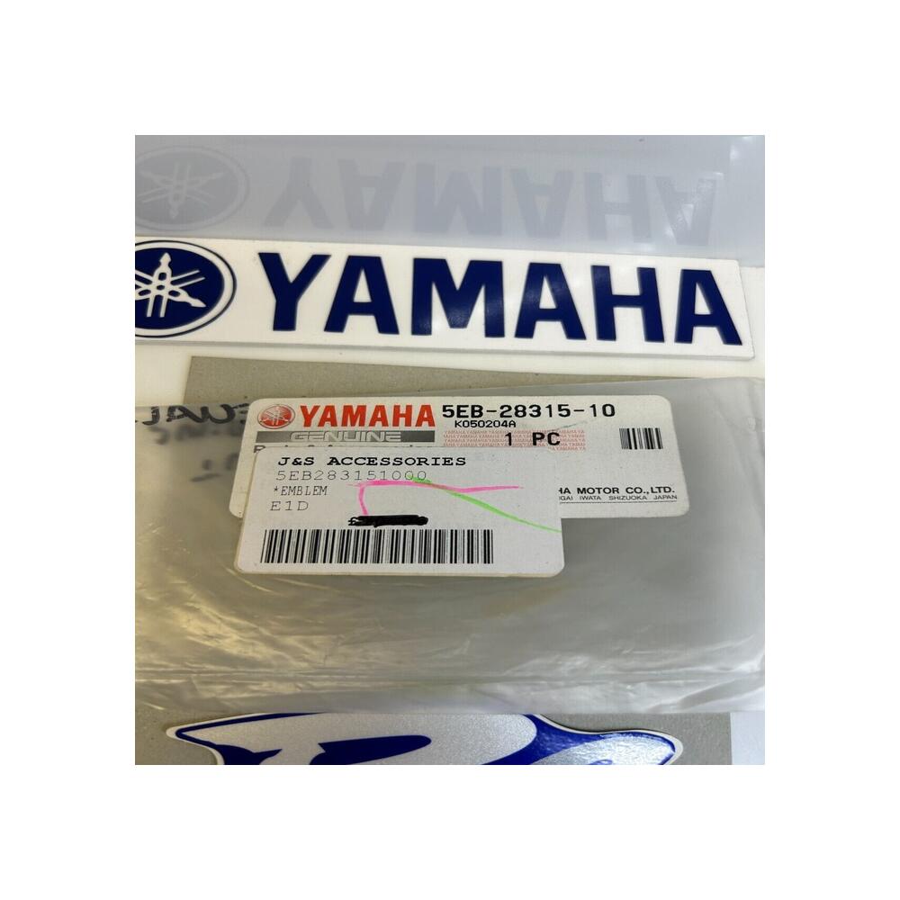 1 x sticker autocollant emblème r6 yamaha 5eb-28315-10 yzf-r6 1999 2000
