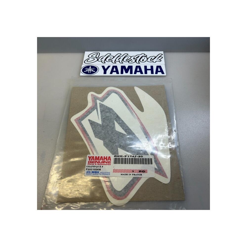 1 x sticker autocollant graphic 5 yamaha 5he-f174j-20 yq 50 aerox 2000