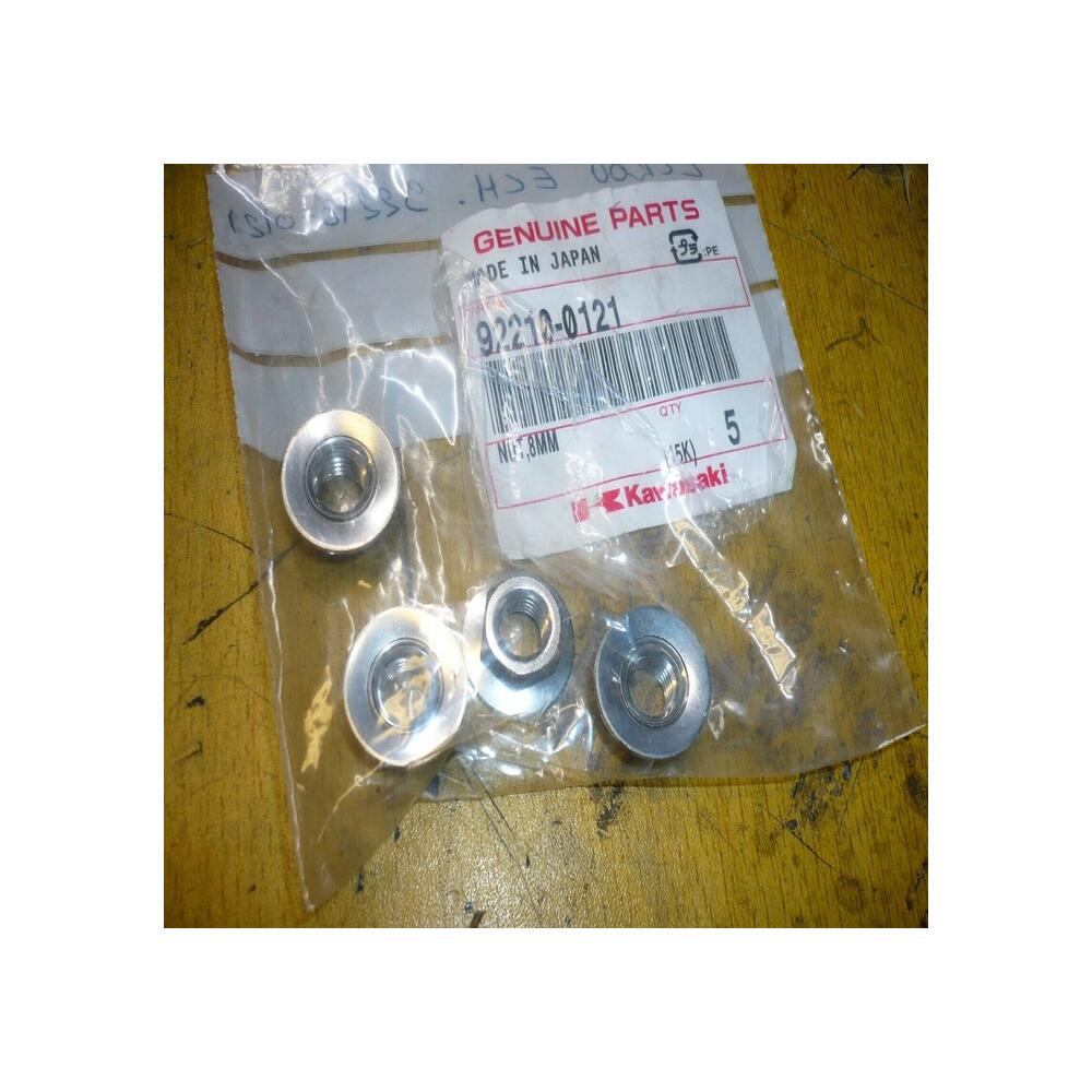 1x écrou échappement 8mm Kawasaki 92210-0121 1400 gtr z 750 900 1000 zx-10r zx6r