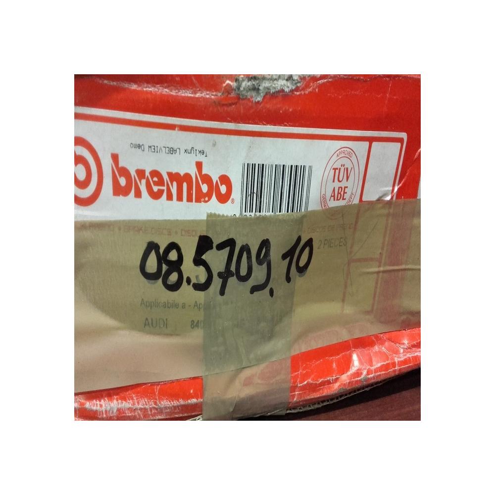 2 disques de frein avant Audi 80 ddf518 df2597 186269