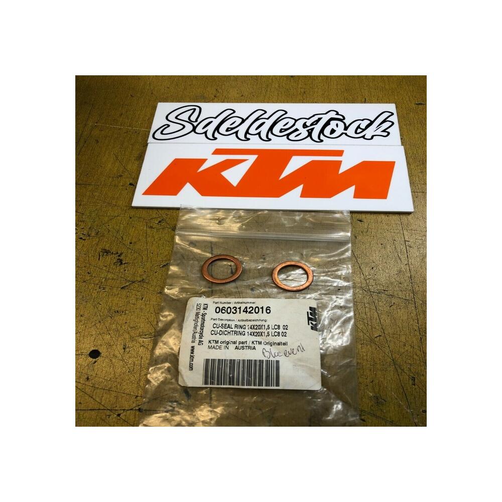 2 JOINT 14X20X1,5 LC8 2002 ktm 450 505 950 990