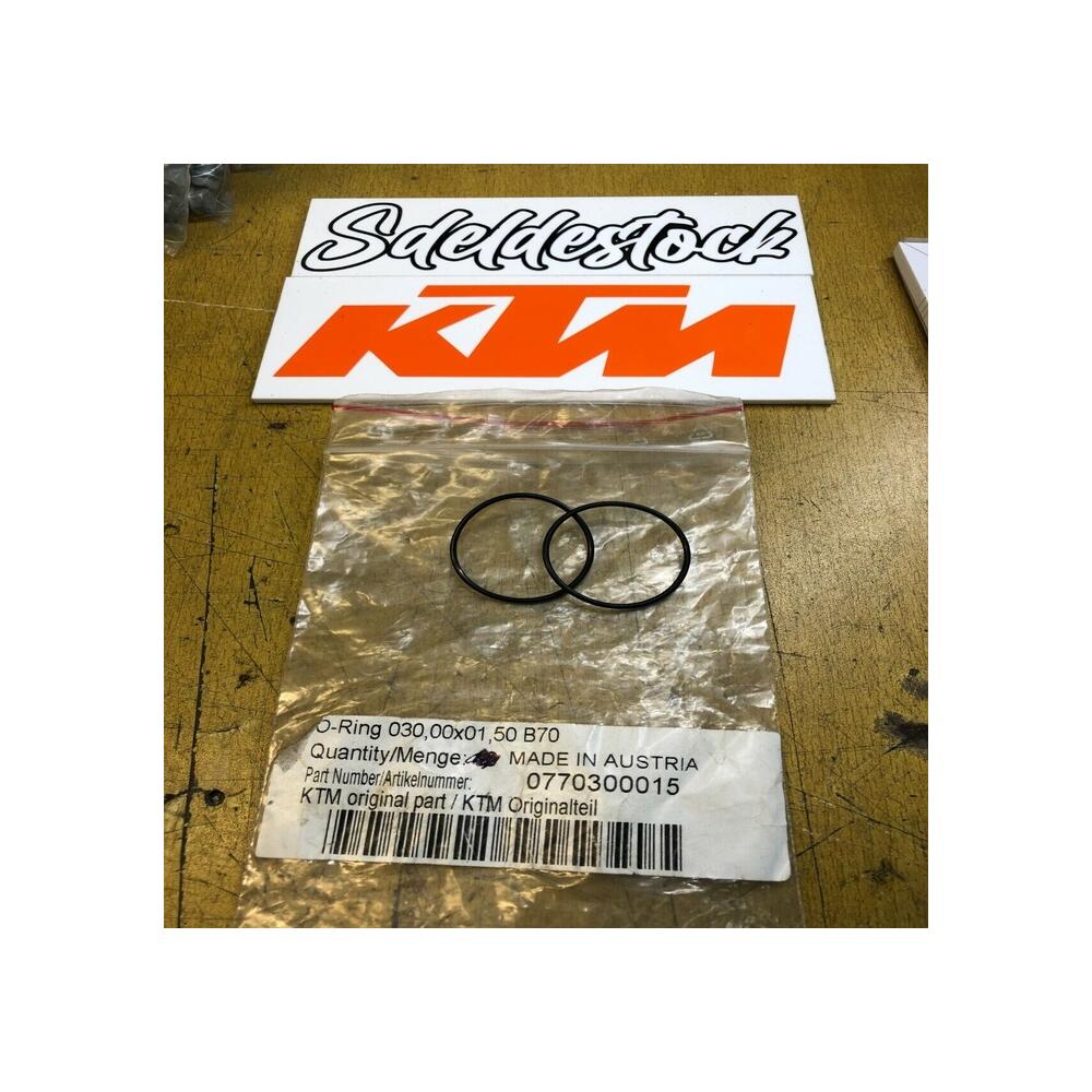 2 x joint torique 30x1,5 nbr 70 ktm 0770300015 105 125 150 250 300 350 400 450