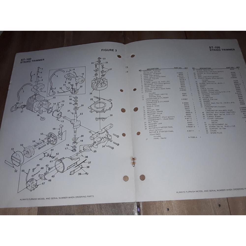 manuel atelier tronçonneuse Homelite XL-12