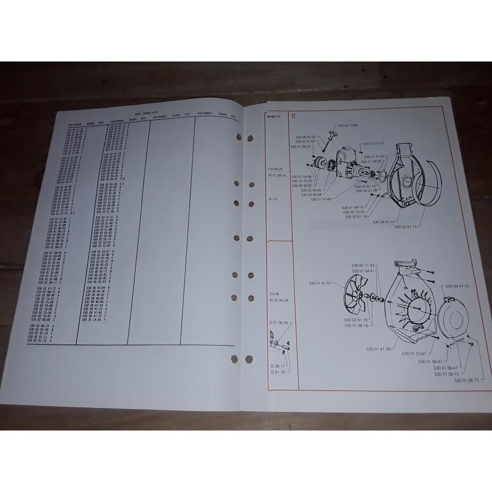 manuel atelier souffleur Husqvarna 132 HBV