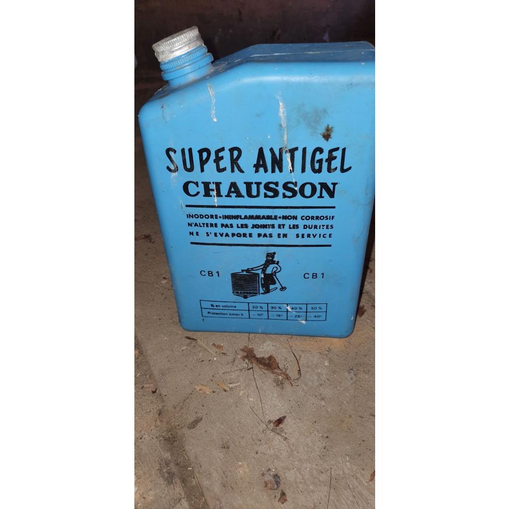 Ancien bidon SUPER ANTIGEL CHAUSSON Collection