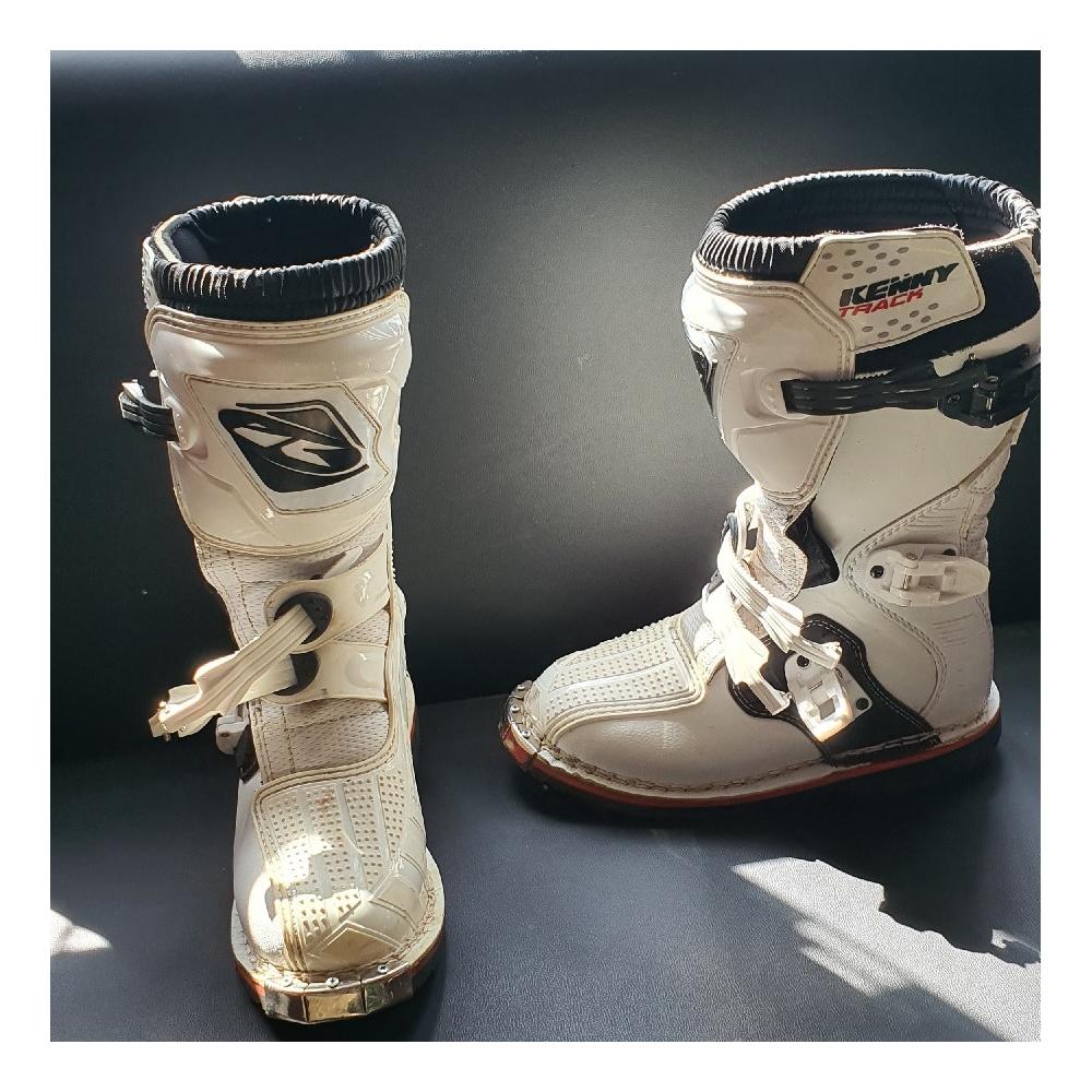 BOTTES MOTO CROSS KENNY BLANCHE TAILLE 37