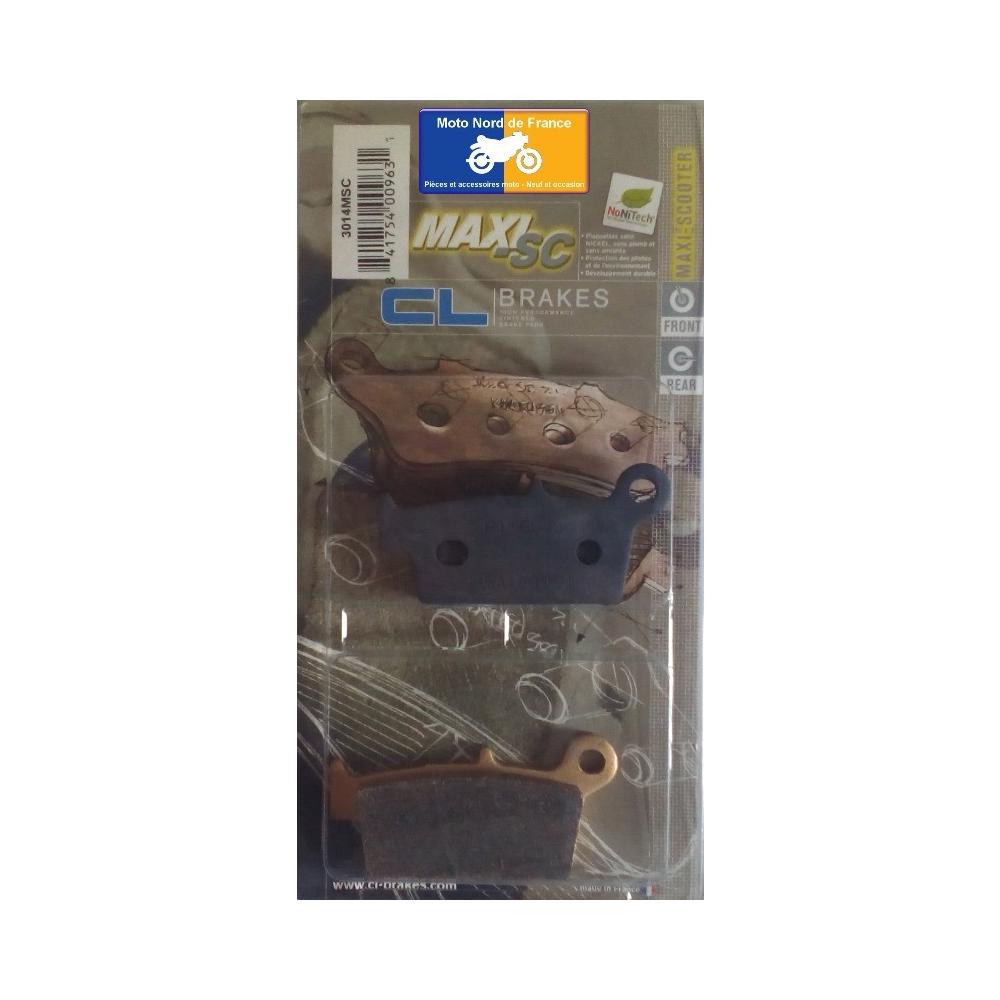 Plaquettes de frein Carbone Lorraine type 3014 MSC