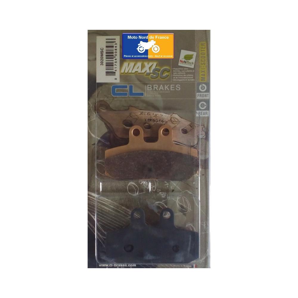 Plaquettes de frein Carbone Lorraine type 3020 MSC
