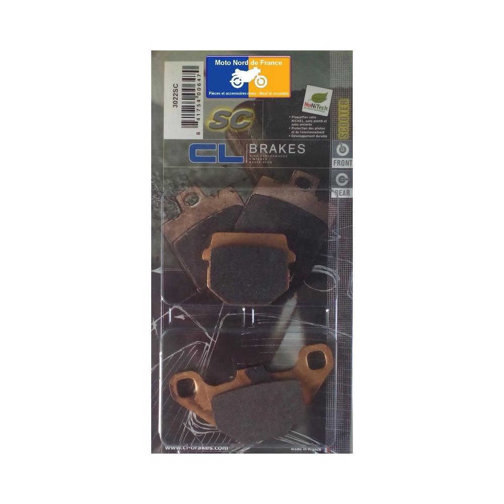 Plaquettes de frein Carbone Lorraine type 3022 SC