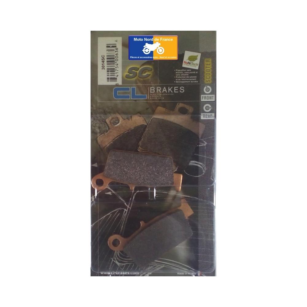 Plaquettes de frein Carbone Lorraine type 3014 SC