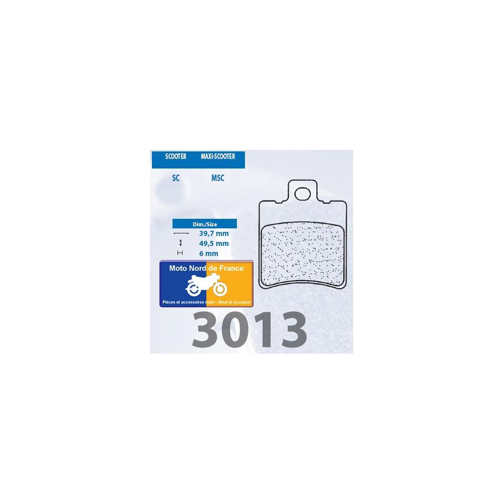 Plaquettes de frein Carbone Lorraine type 3013 SC
