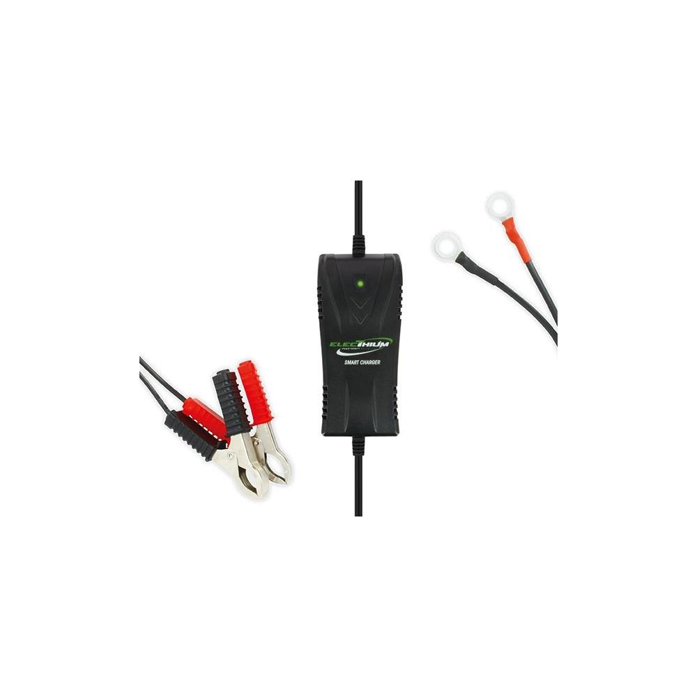 Chargeur pour batterie Lithium et Acide - Moto et Scooter