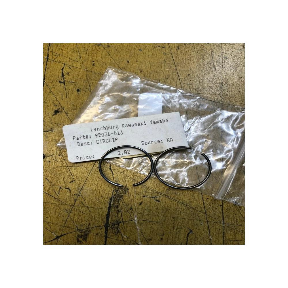 2x circlip h1 kawasaki 92036-013 h1 kh 250 400 500 s1 s2 s3