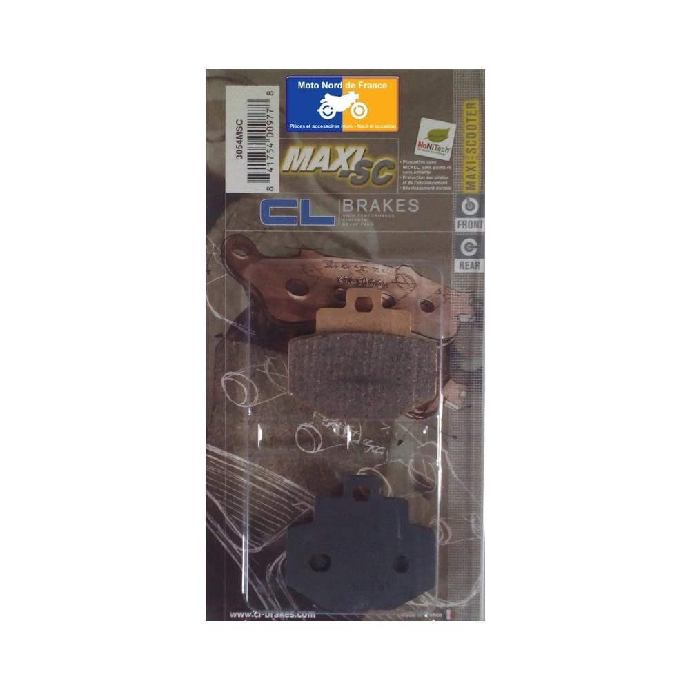 Plaquettes Carbone Lorraine de frein arrière - Piaggio GTS 300 Super 2009+