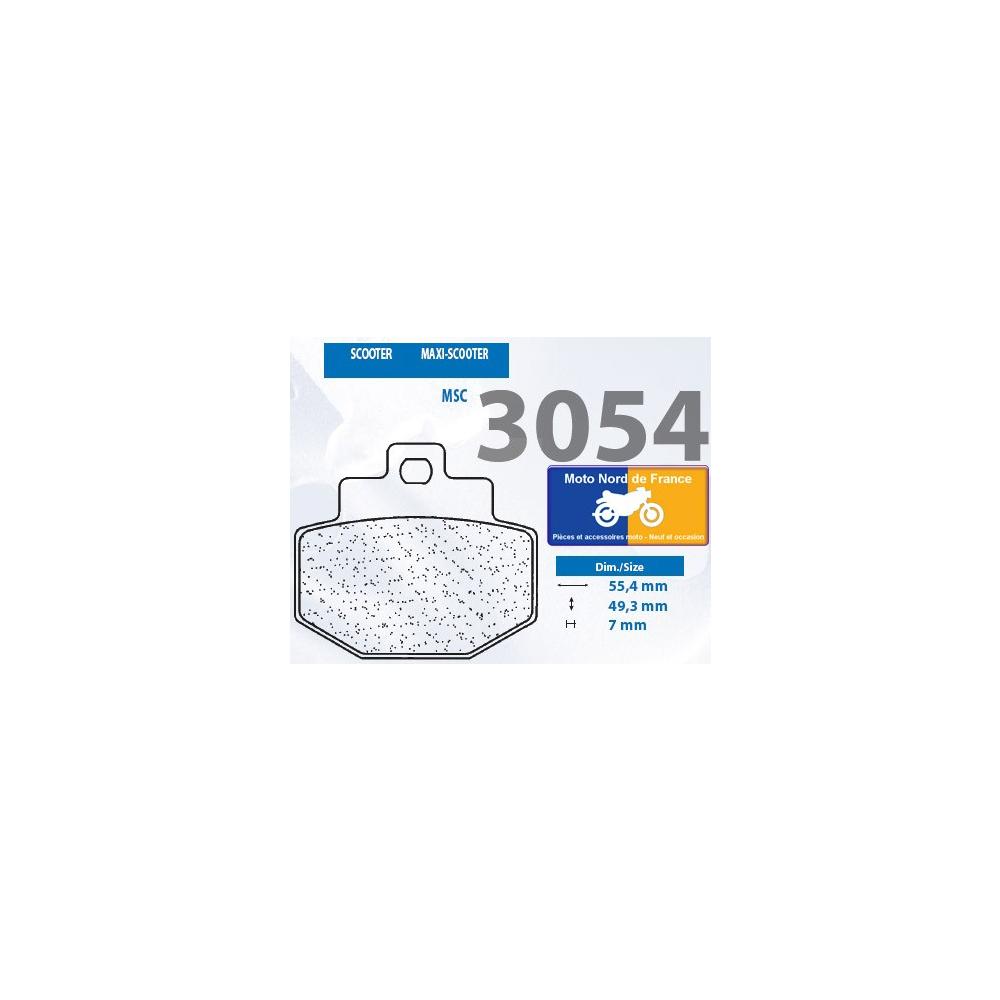 Plaquettes Carbone Lorraine de frein arrière - Piaggio GTS 300 Super 2009+