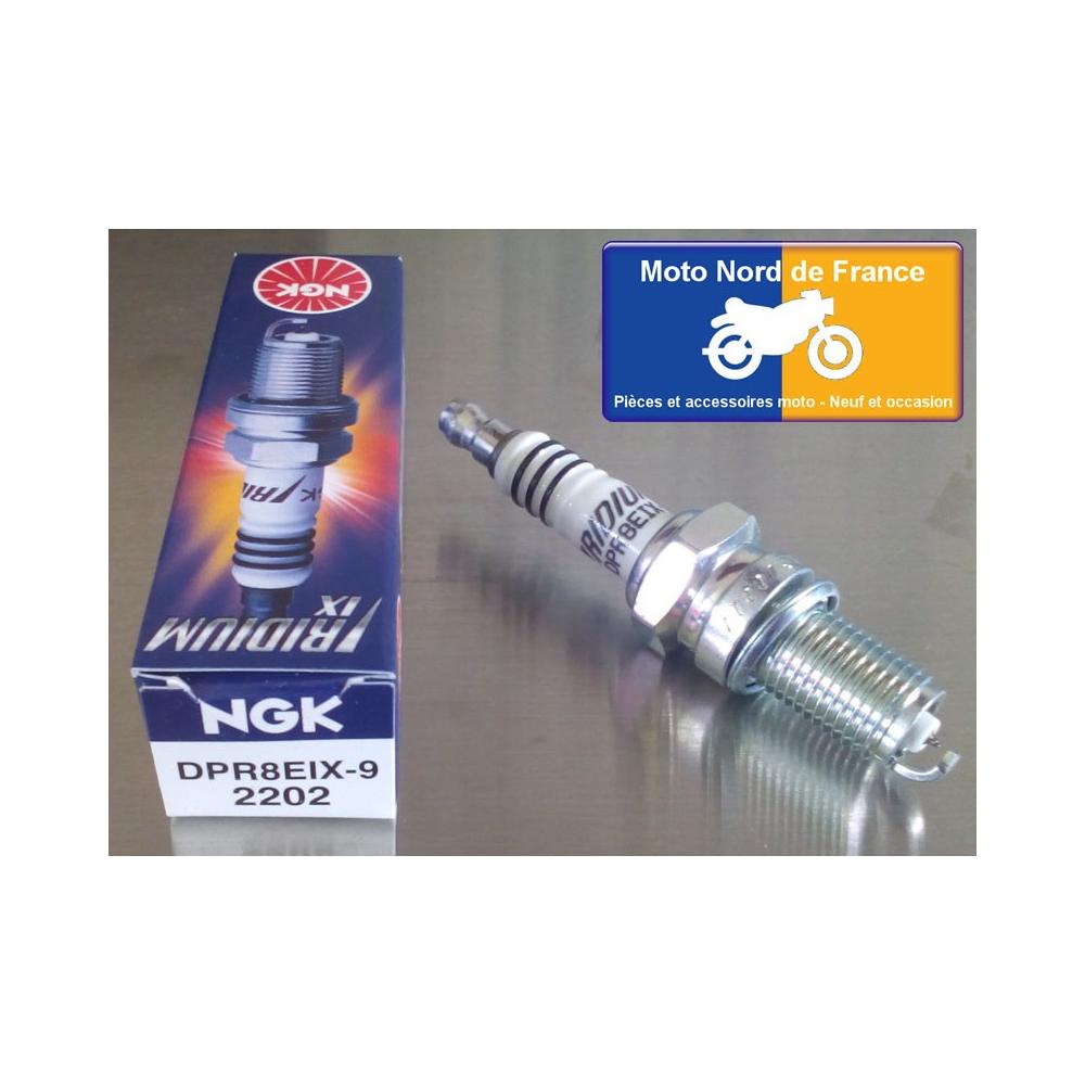 4 bougies NGK iridium DPR8EIX-9 - Honda VT 600 C Shadow 1989-2005