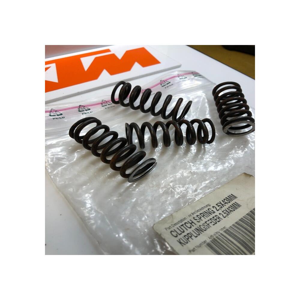 4 ressort embrayage 2,5x43mm ktm 59032005000 250 400 450 520 525 540 560
