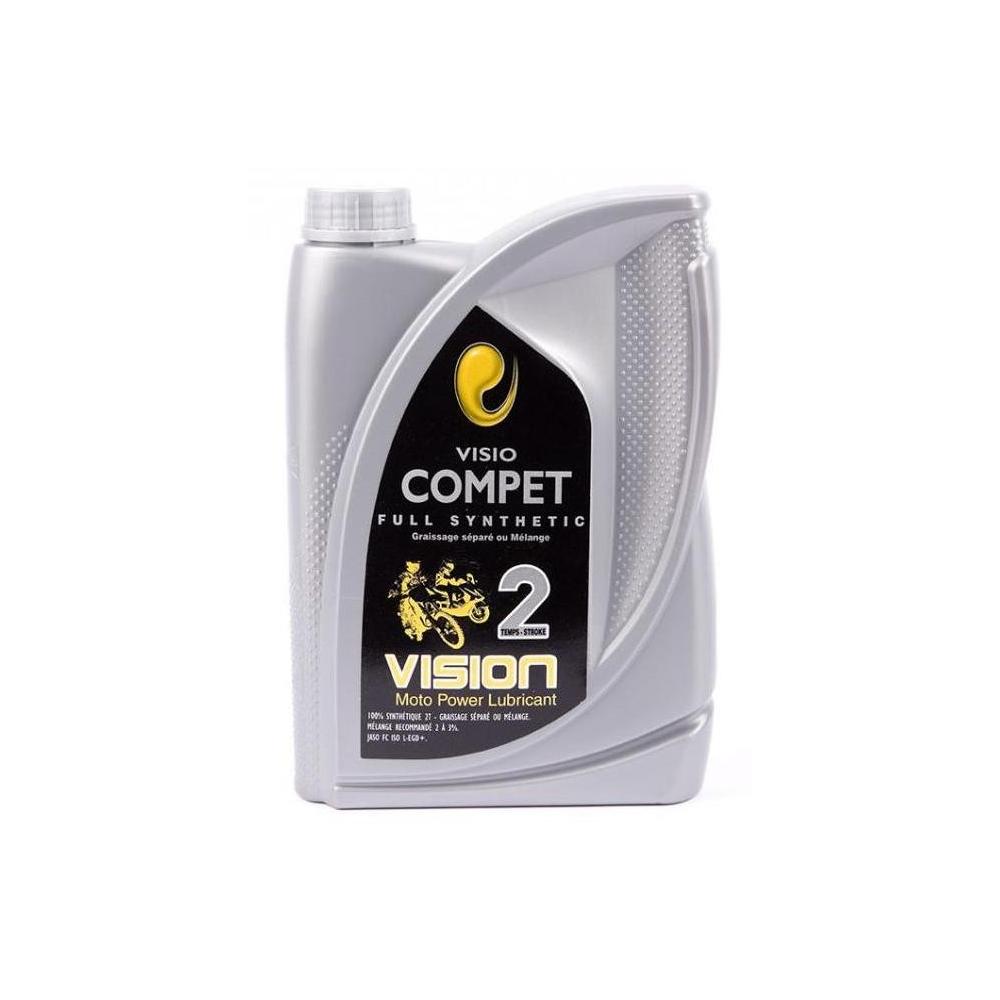 Huile moteur 2 temps Visio Compet full synthétique 1 Litre