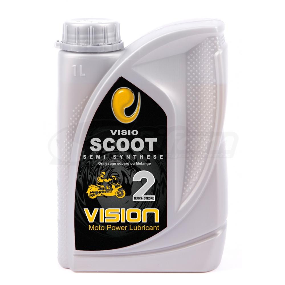 Huile moteur scooter 2 temps semi-synthèse 1 Litre