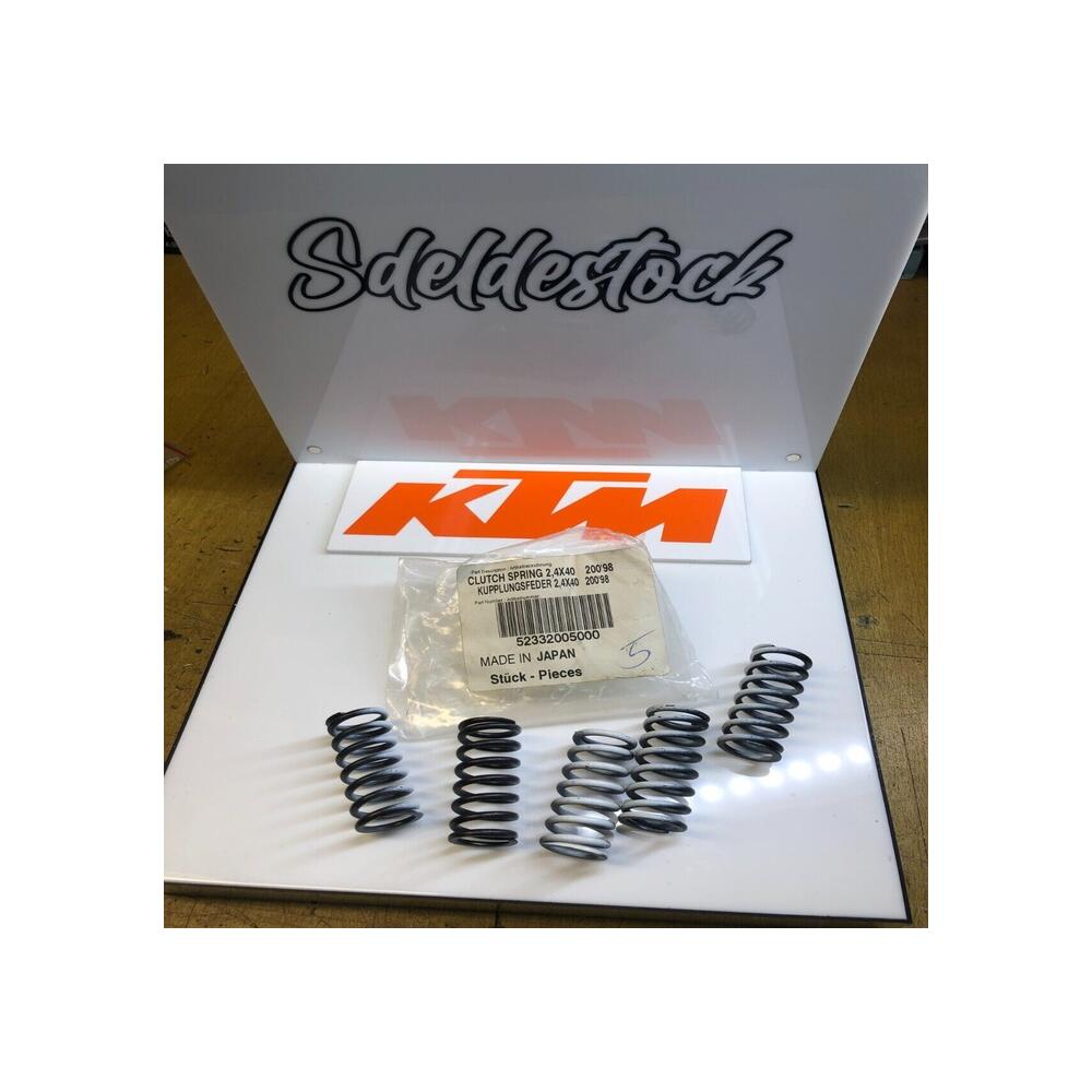 5 ressort embrayage 2,4X40 200 98 ktm 52332005000 52332005200 exc sx sxs