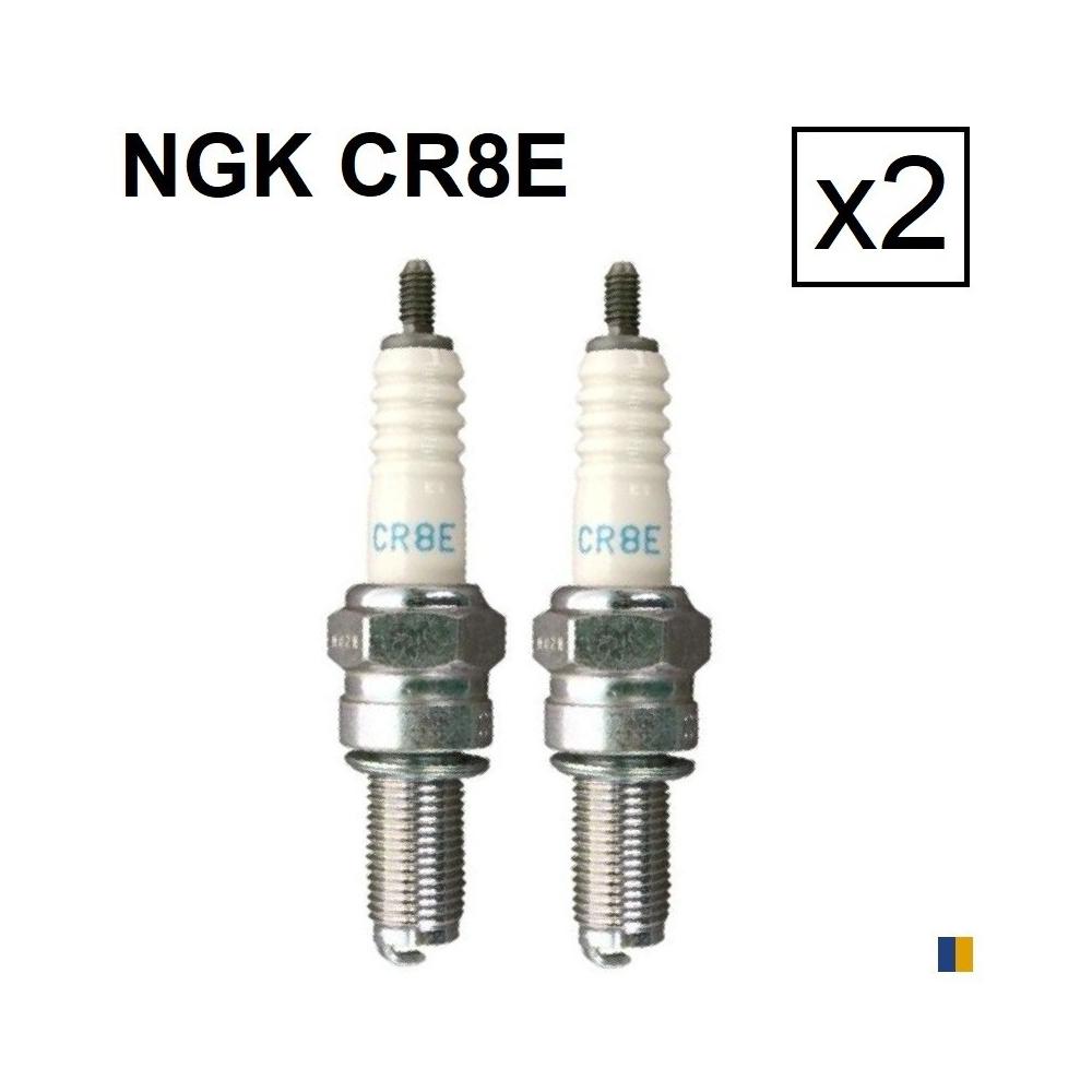 2 bougies NGK CR8E - Suzuki SV 650 Scrambler 2017-2018