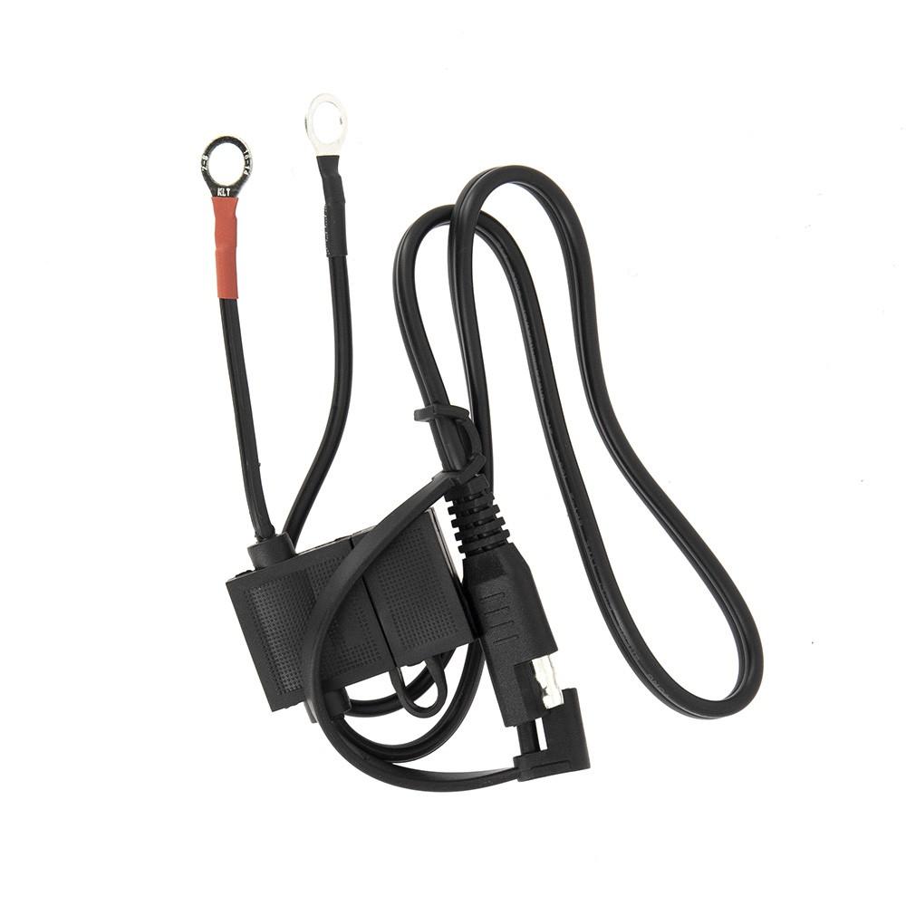 Câble à oeillets avec fusible pour chargeur de batterie