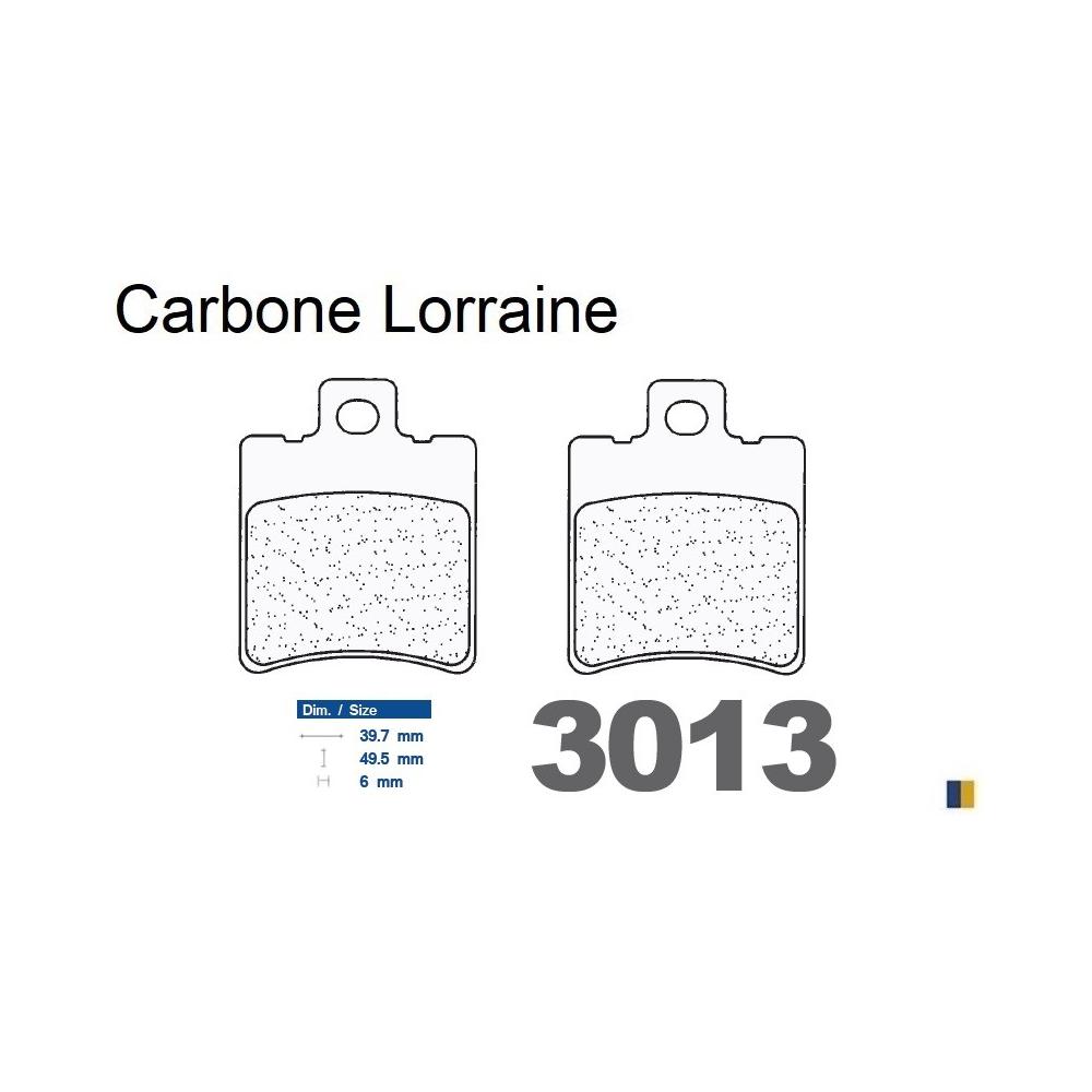 Plaquettes de frein Carbone Lorraine type 3013 MSC