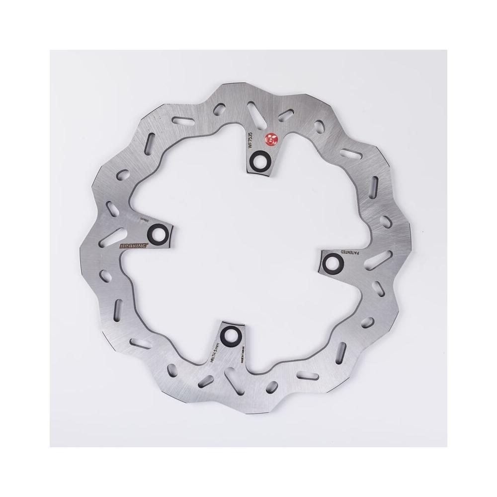 Disque de frein arrière fixe BRAKING pétale - ref WF7535