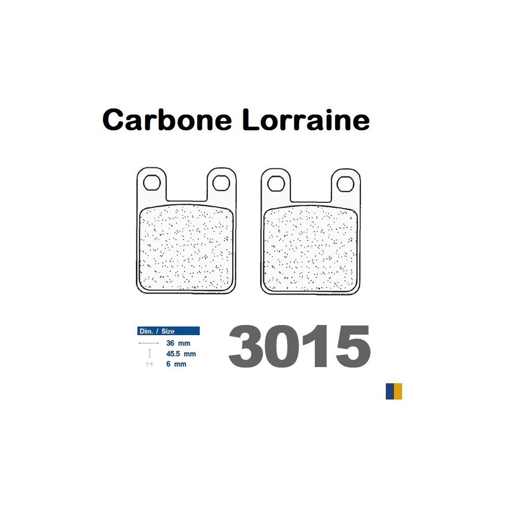 Plaquettes de frein Carbone Lorraine type 3015 MSC