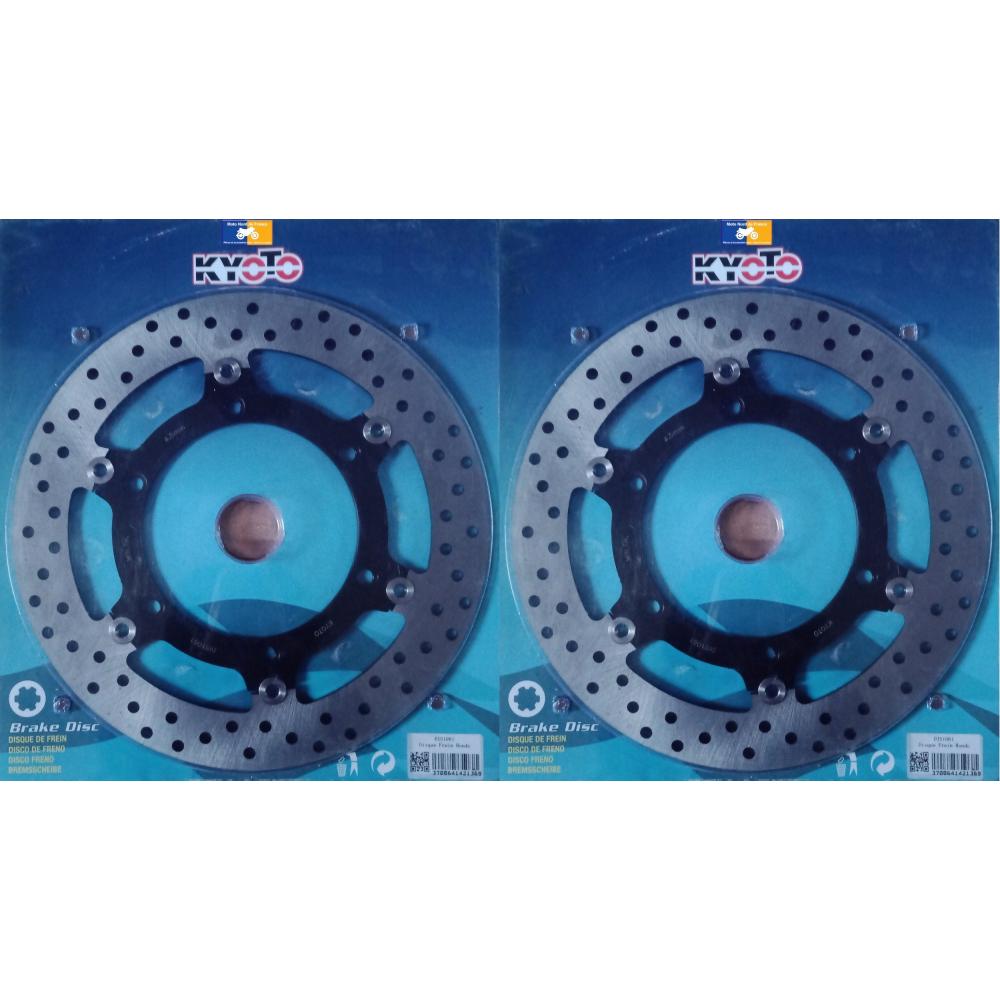 2 Disques de frein avant rond Sifam - Honda VT 1100 C2 Shadow 1995-2001