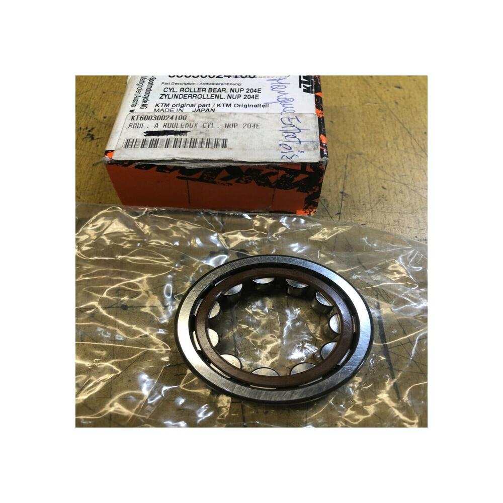 60030024100 roulement A ROULEAUX CYL NUP 204E sans  entretoise centrale KTM 990