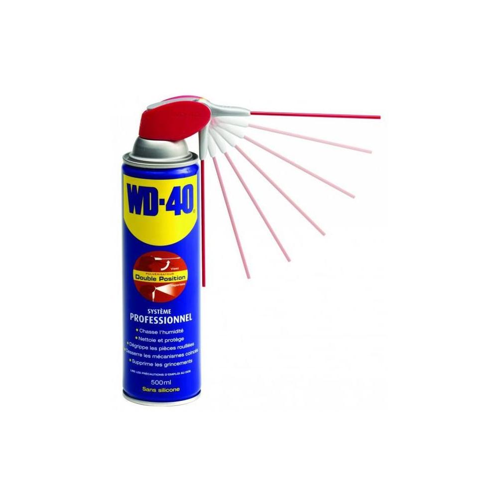 Spray multi-fonction WD-40 500 ml double position