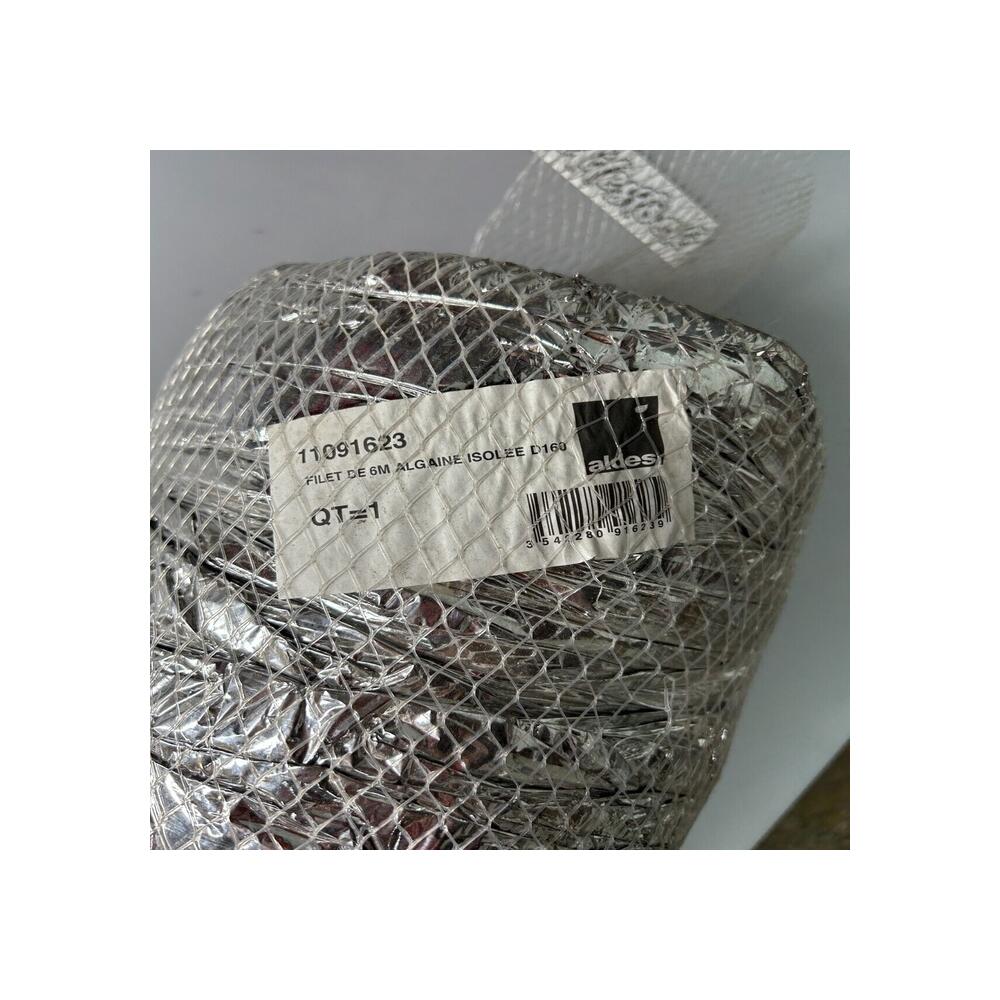 Algaine gaine  isolée 25 mm Ø160mm filet de 6 mètre aldes 11091623