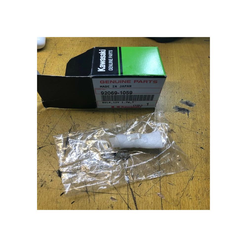 ampoule 12v 1,7w kawasaki 92069-1059 ar bn 125 kh kdx klr kaf ex en an 