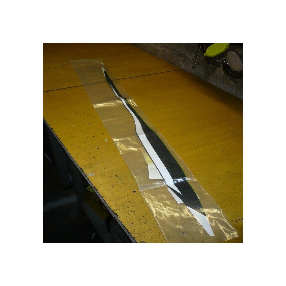 autocollant cache lateral droit vert noir kawasaki 56069-y080 sc j 300 2014
