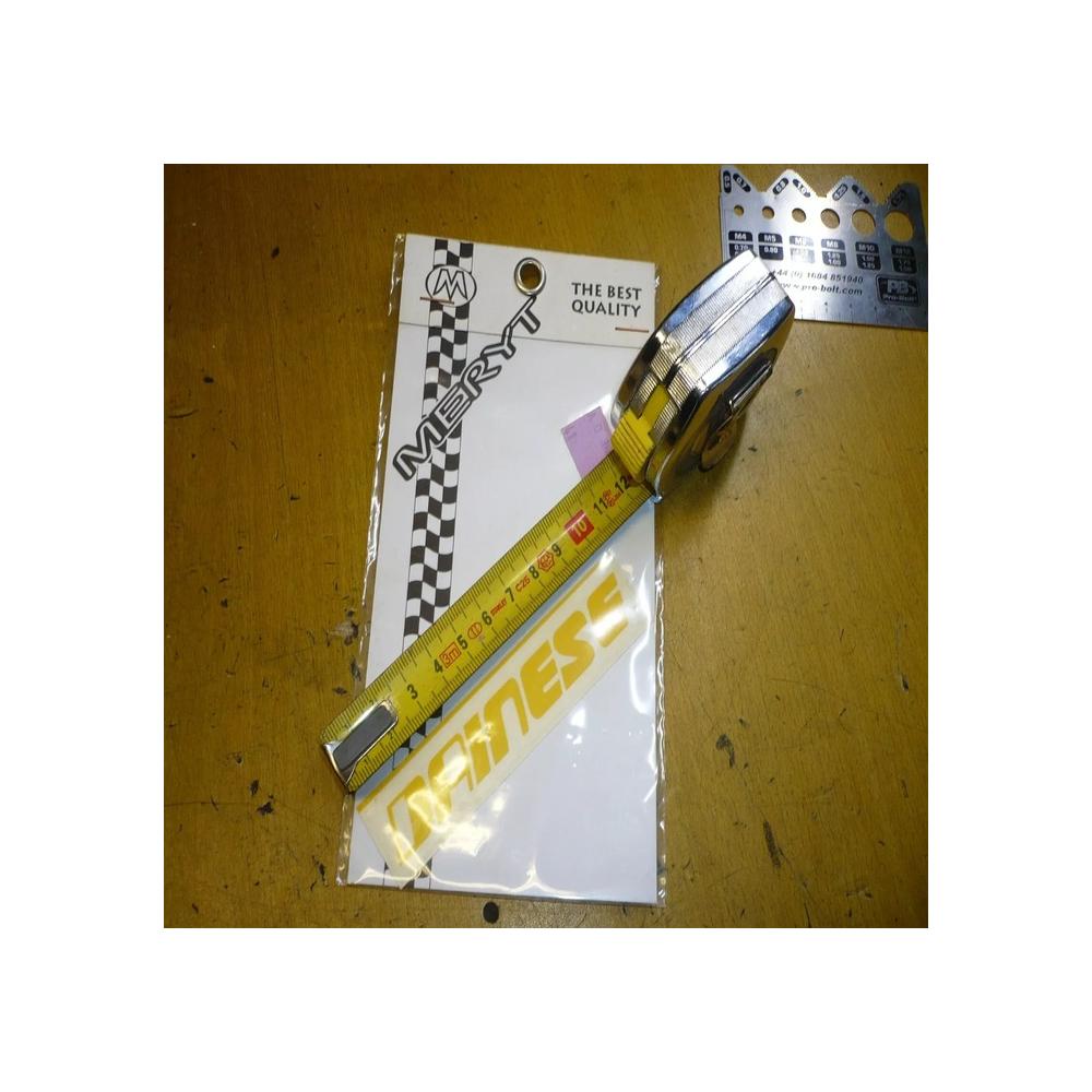 autocollant dainese jaune 10 cm  DESIGN BY MERYT