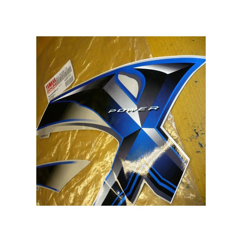 autocollant flanc droit  yamaha mbk x-power xpower 50 2004 5wx-f8390-c0
