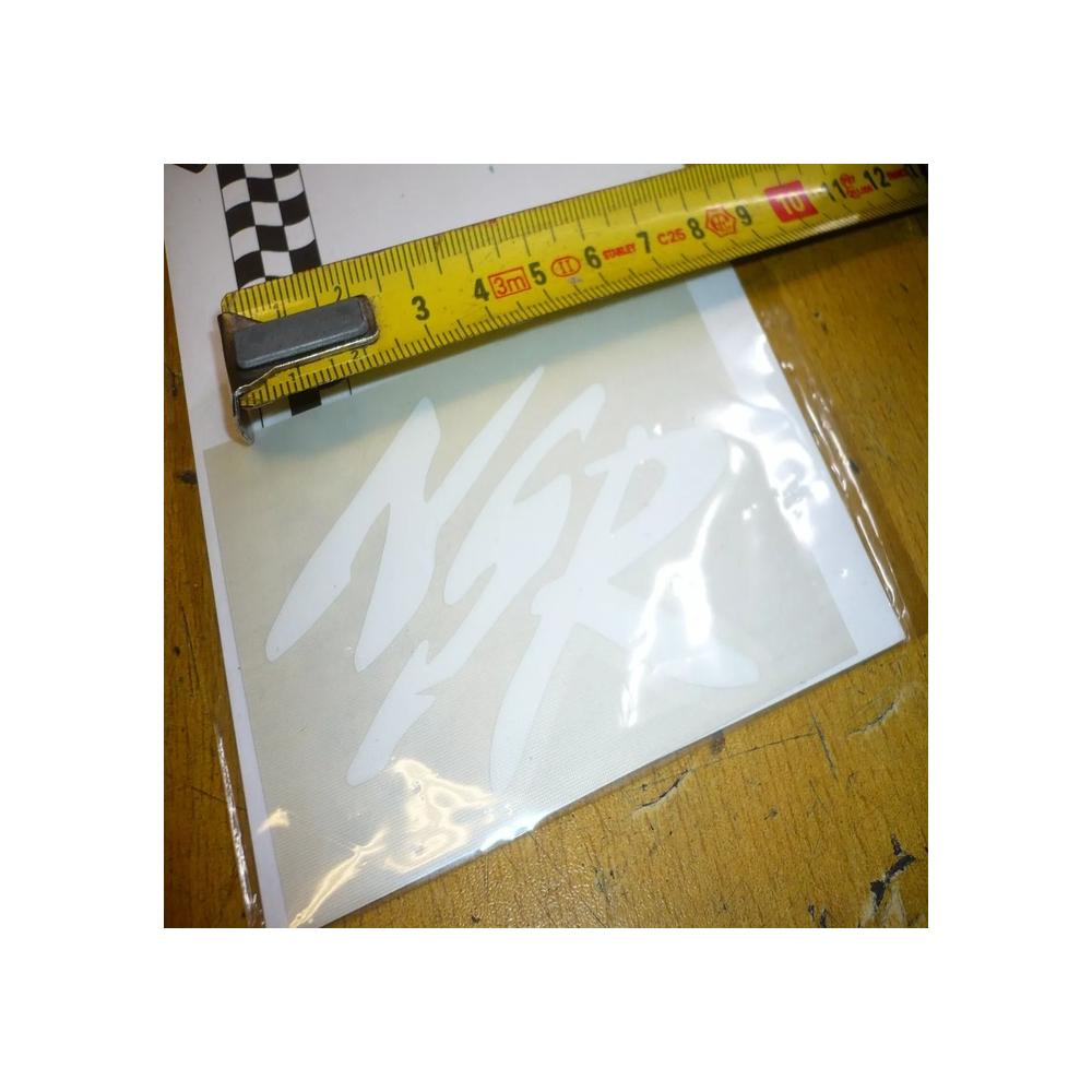 autocollant honda 50 125 NSR blanc 5,5cm x 8,5cm  DESIGN BY MERYT