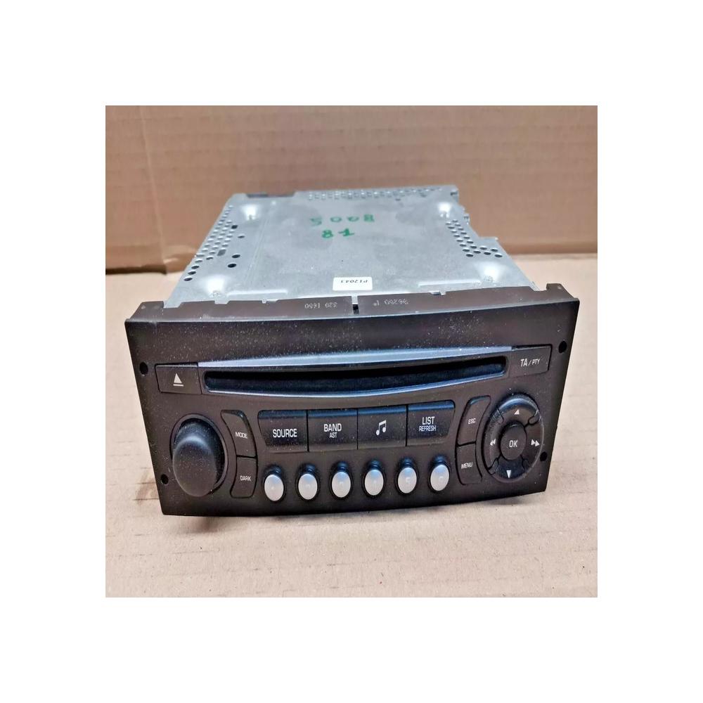 Autoradio d'origine PEUGEOT 207 5008 CITROEN C3 C4 ref A2C53257135