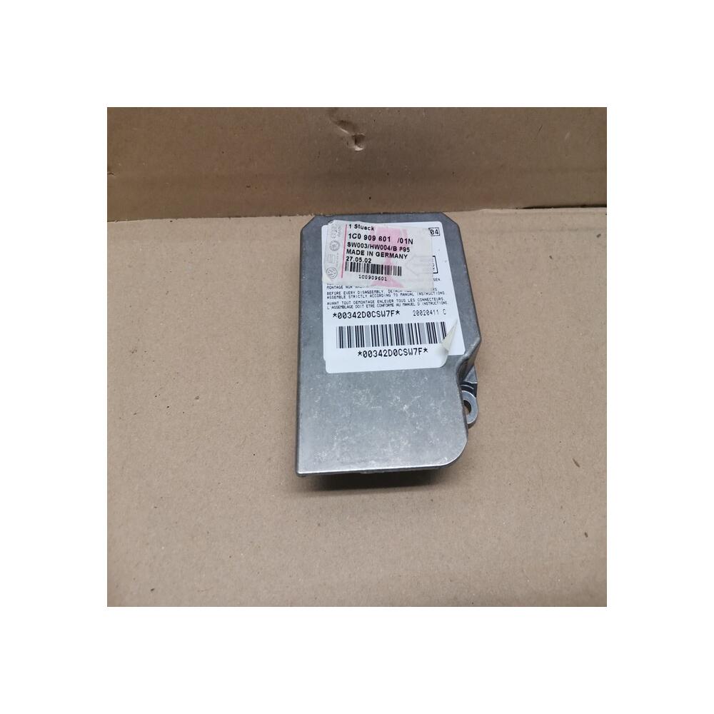 BOITIER AIR BAG VW POLO GOLF 4 LUPO BORA SEAT LEON REF  1C0909601